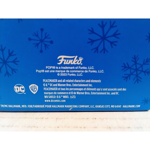 HALLMARK FUNKO POP! PEACEMAKER CHRISTMAS TREE ORNAMENT NEW IN BOX NIB - Picture 5 of 5